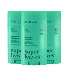 Deodorant 3-pack Sage & Rosemary-Plastic - 3 x 2.64 OZ.