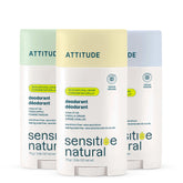 Deodorant 3-pack - Sensitive Skin Assorted Fragrances-Plastic - 3 x 2.64 OZ.